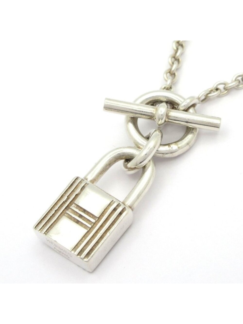 Hermes Necklace Amulette Silver